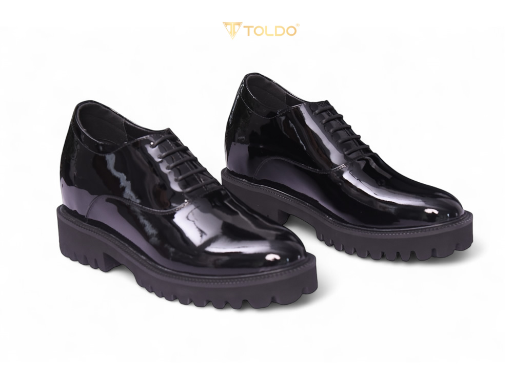 Giày nam cao 12cm siêu nhẹ da thật 12